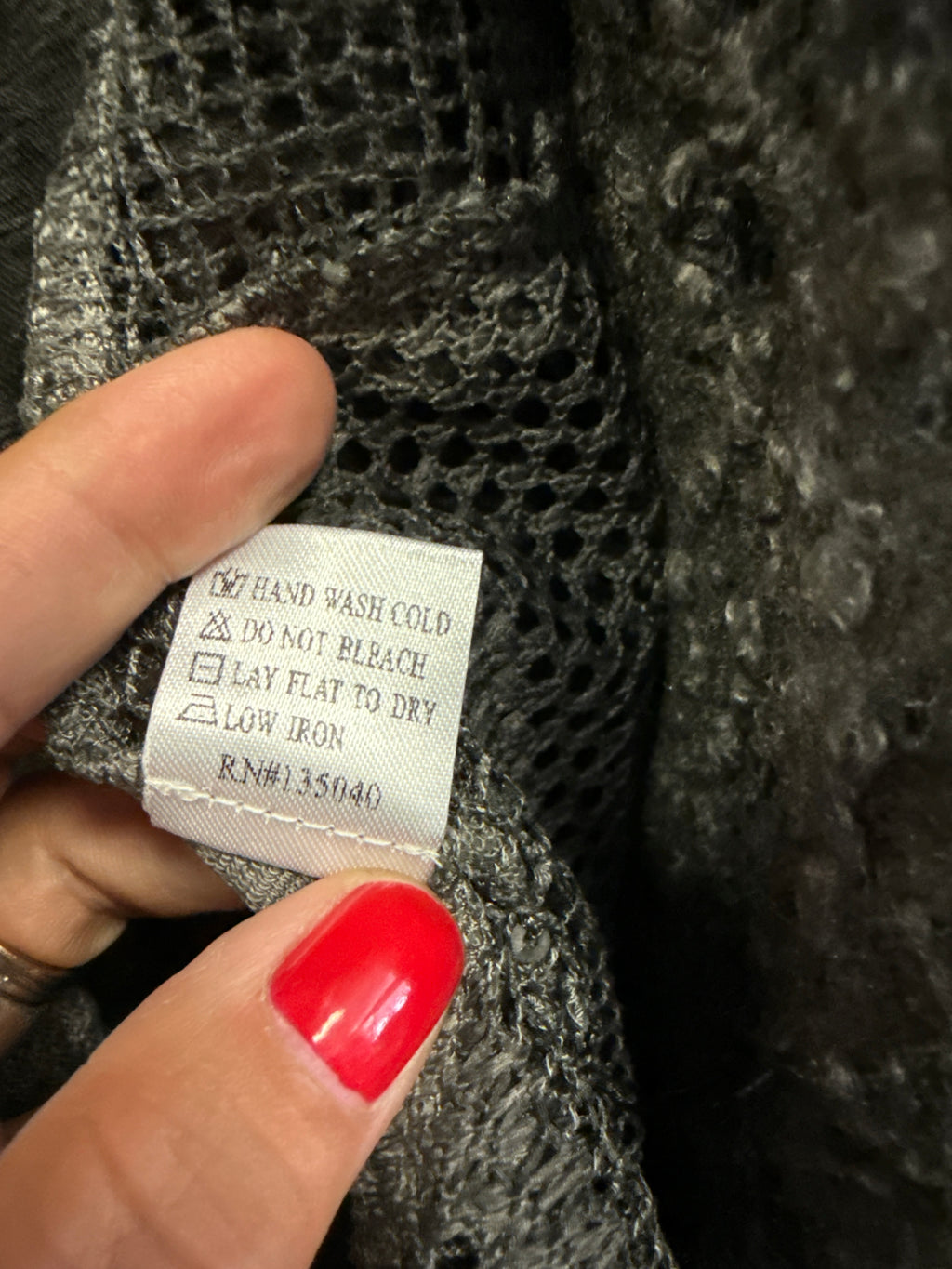 NWT Kamana Mixed-Media Open Cardi (org$68)
