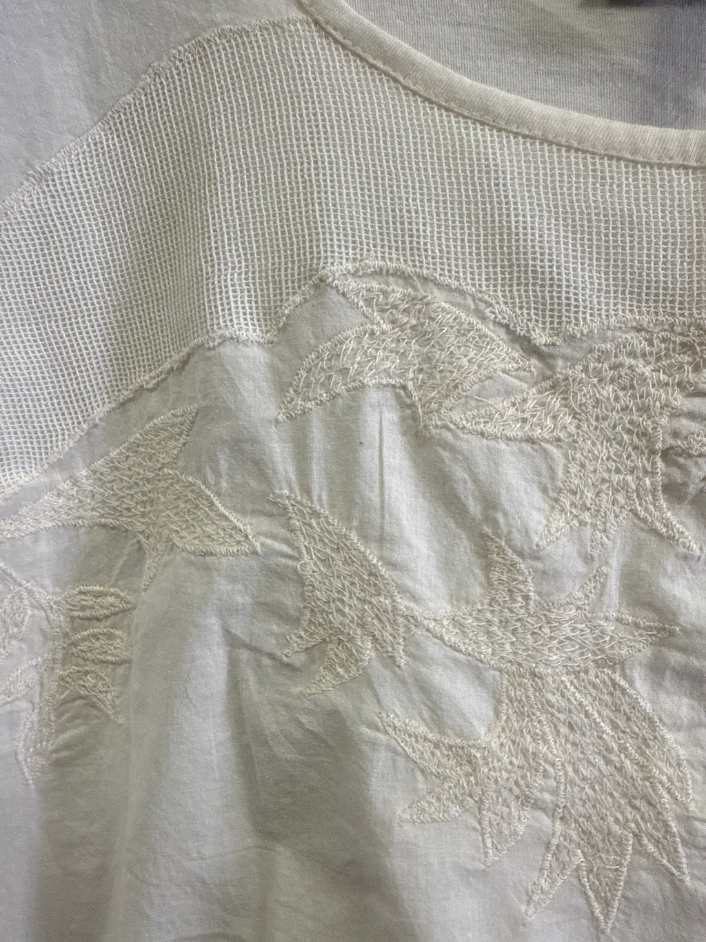 NWOT MNG Embroidered Top (org$49)