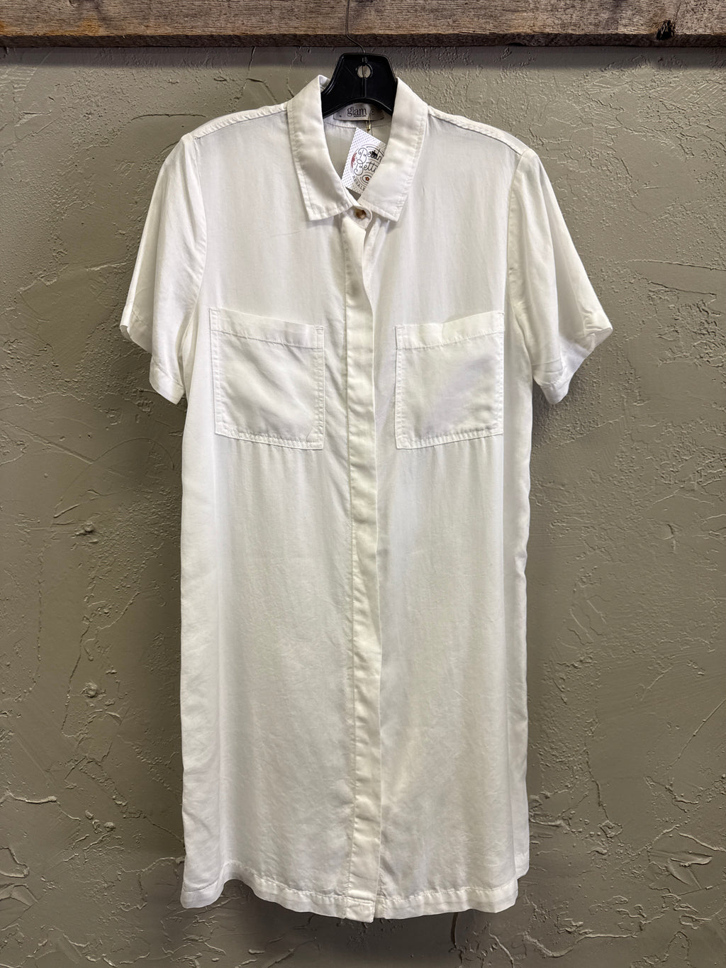 NWT Glam Utility Shirt Dress (org$78)