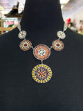 Medallion Statement Necklace