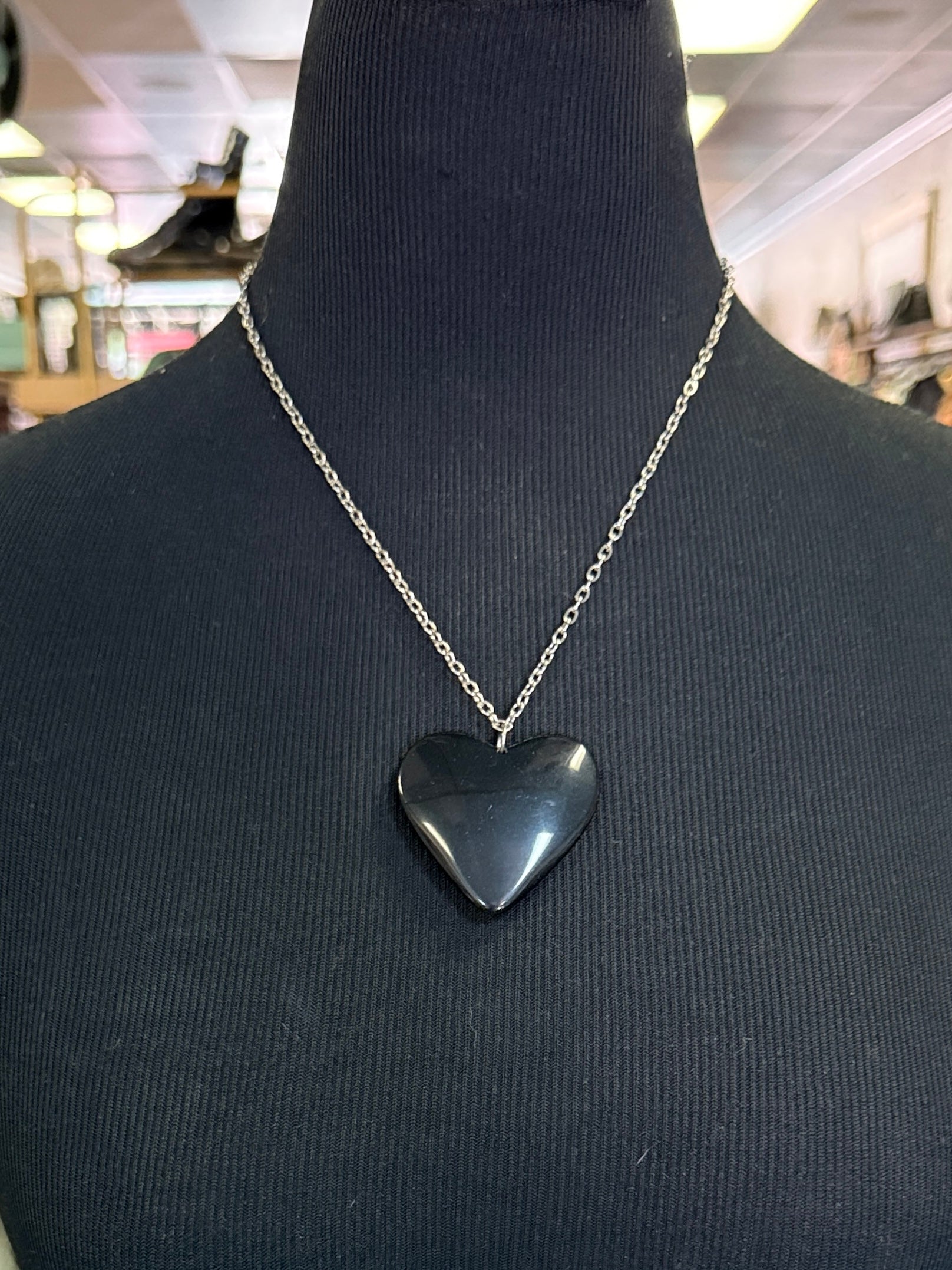 Black Heart Pendant