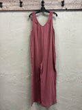 NWOT Indigo Thread Cotton Gauze Romper