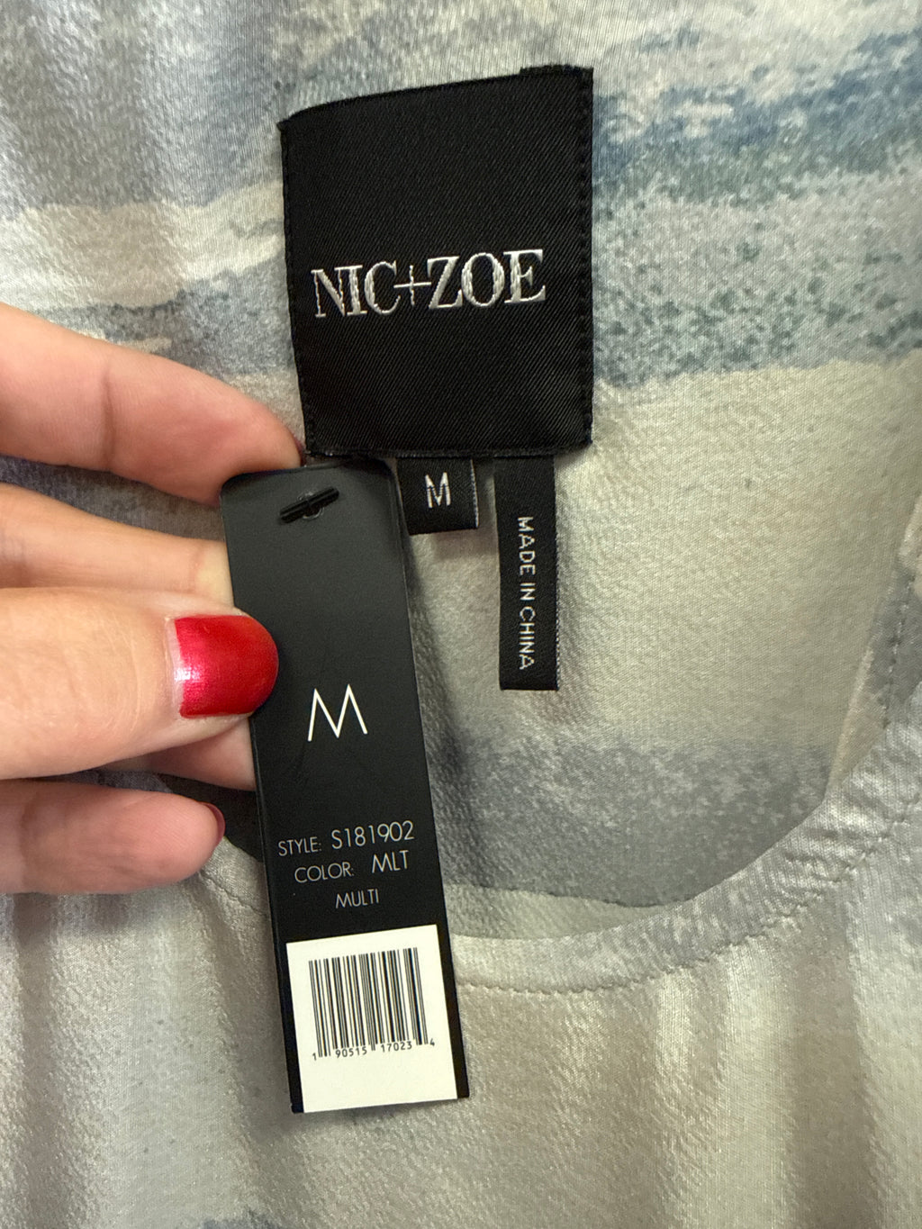 NWT Nic+Zoe Watercolor Maxi (org$138)