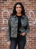 NWT D Jeans Camo Trucker Jacket (org$68)