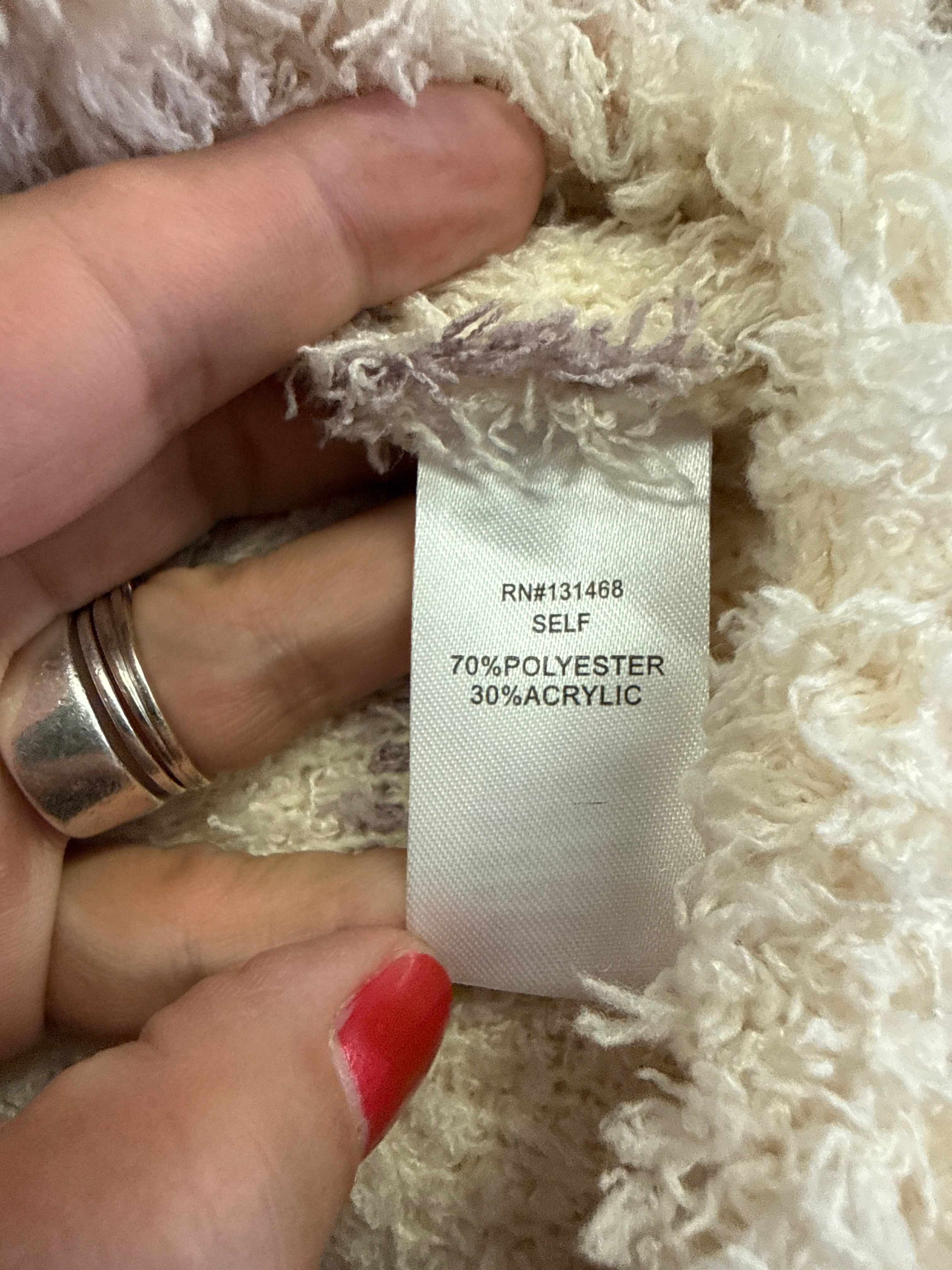NWOT Fate Fuzzy Knit Sweater (org89)