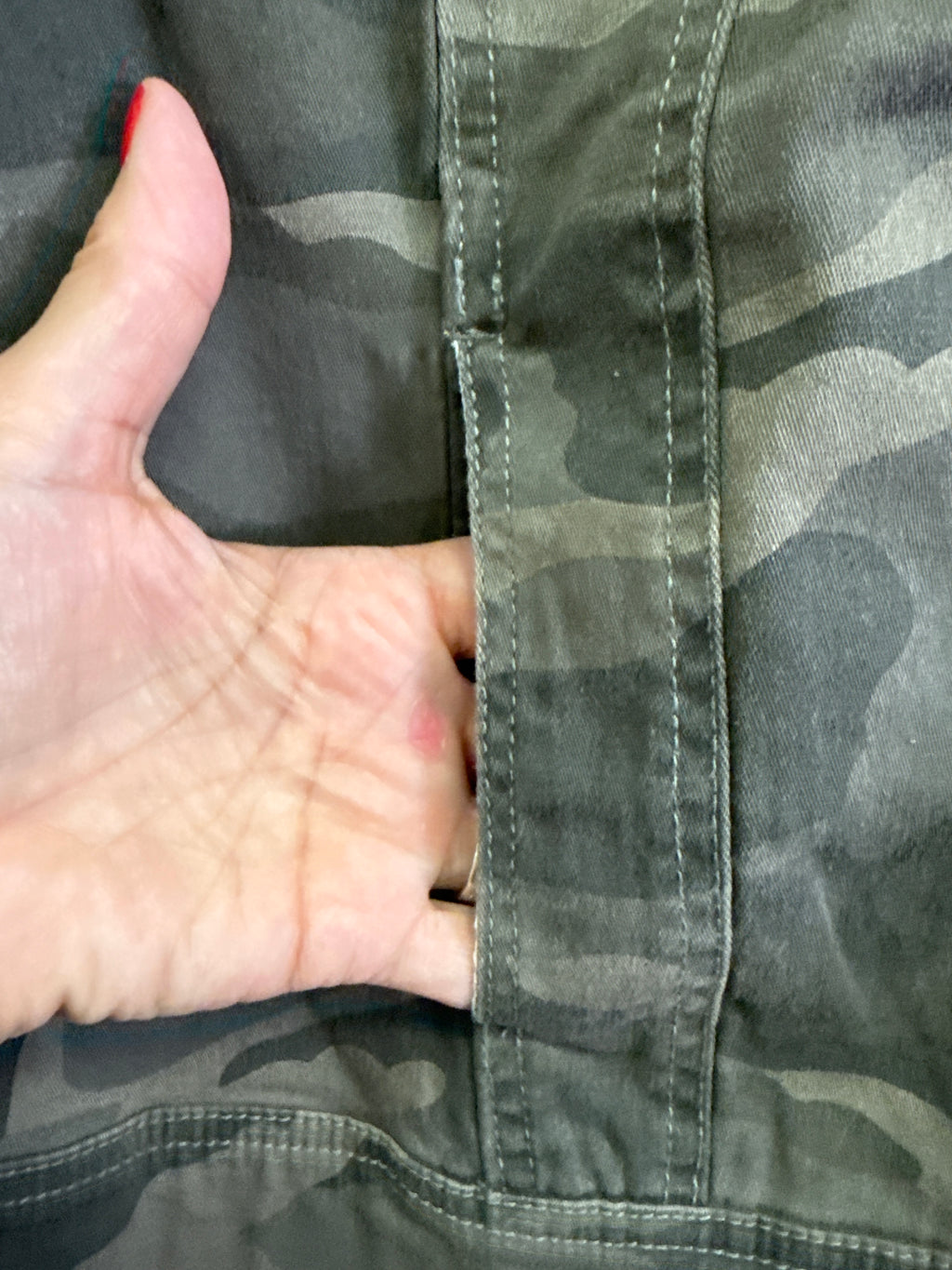 NWT D Jeans Camo Trucker Jacket (org$68)
