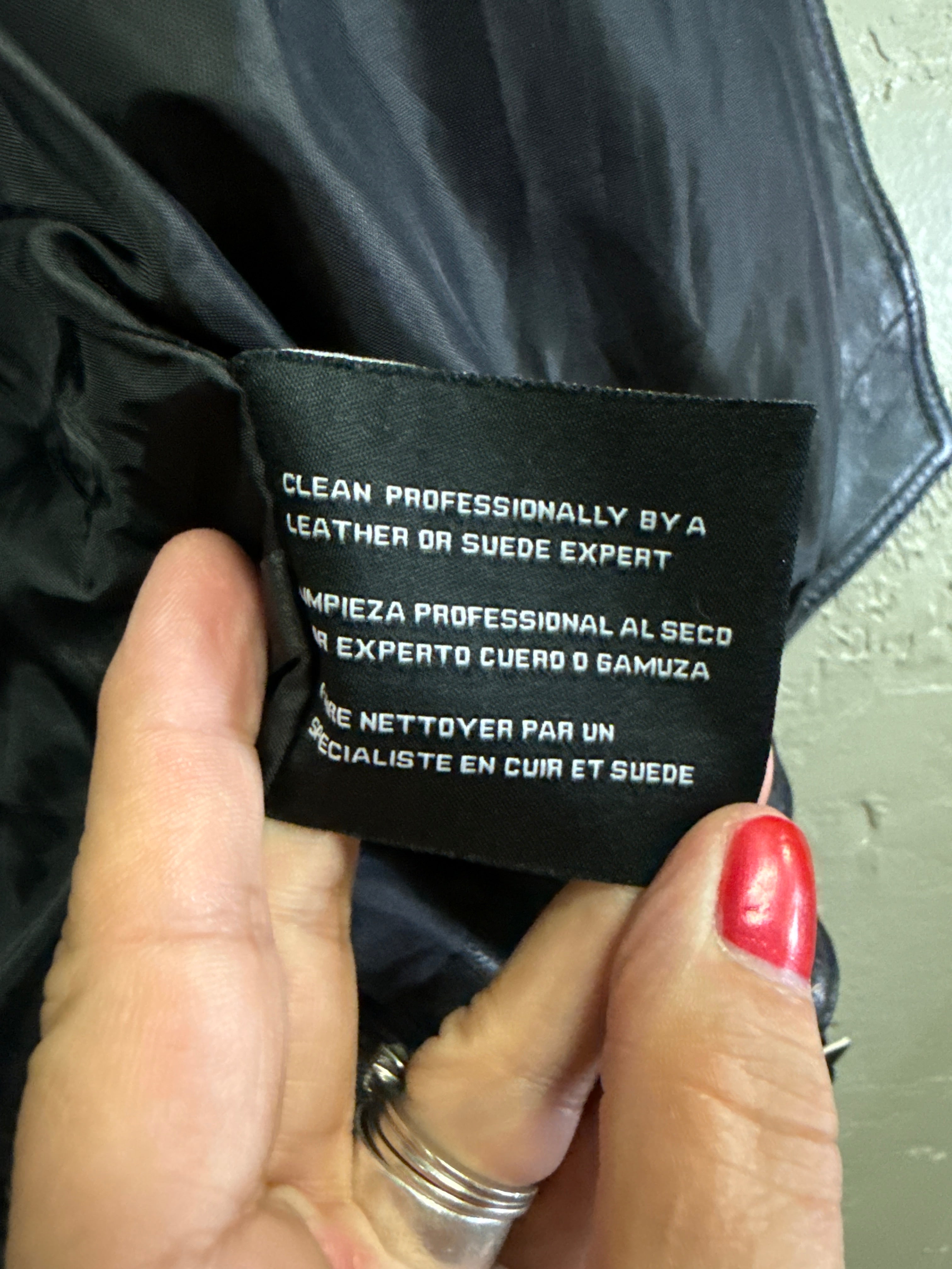 Nine West Leather Moto (org$325)