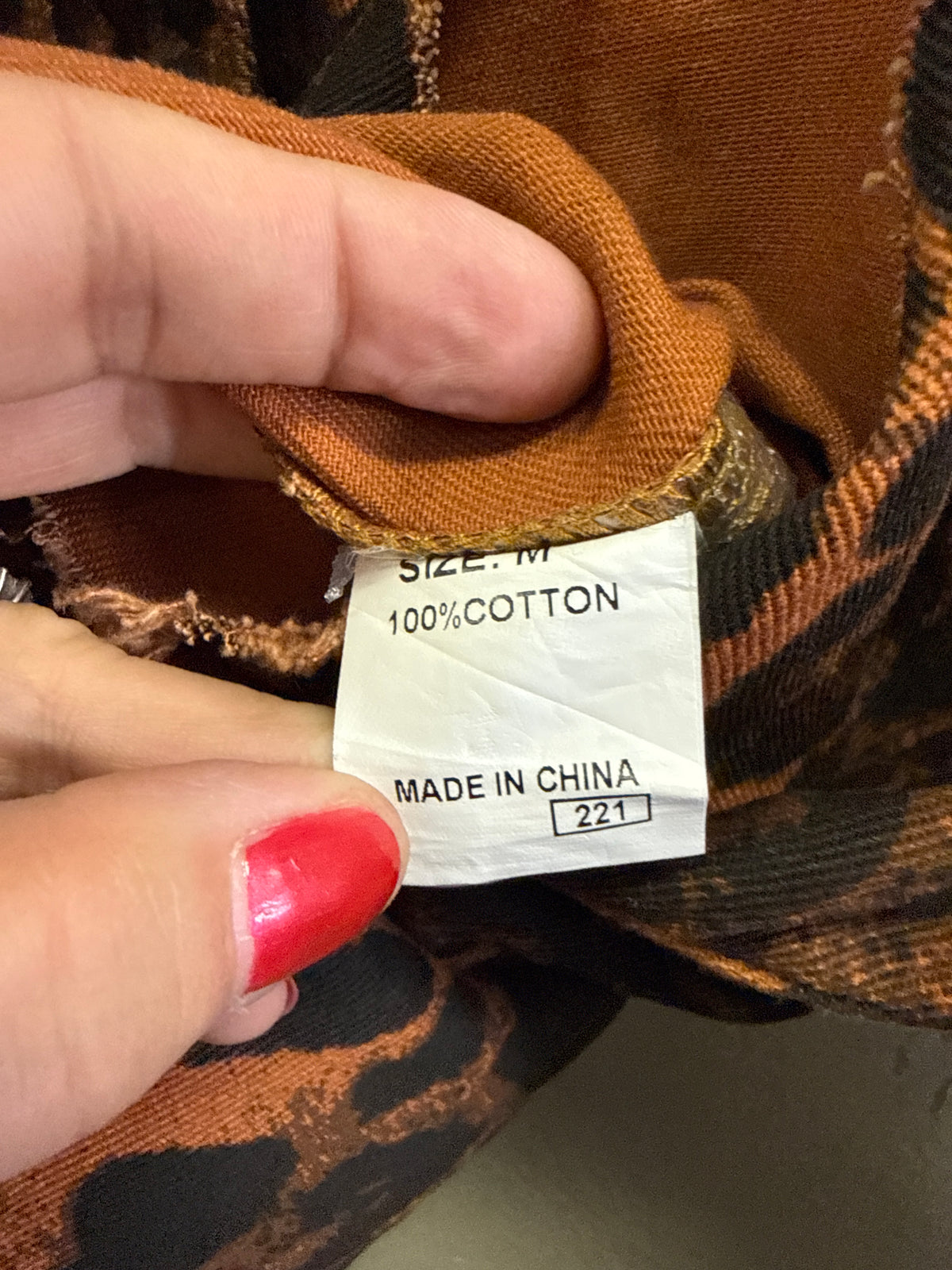 NWOT Distressed Leopard Print Jacket