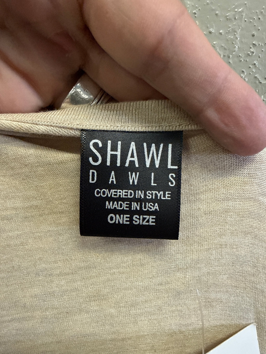 NWT Shawl Dawls Long Shawl (org$58)