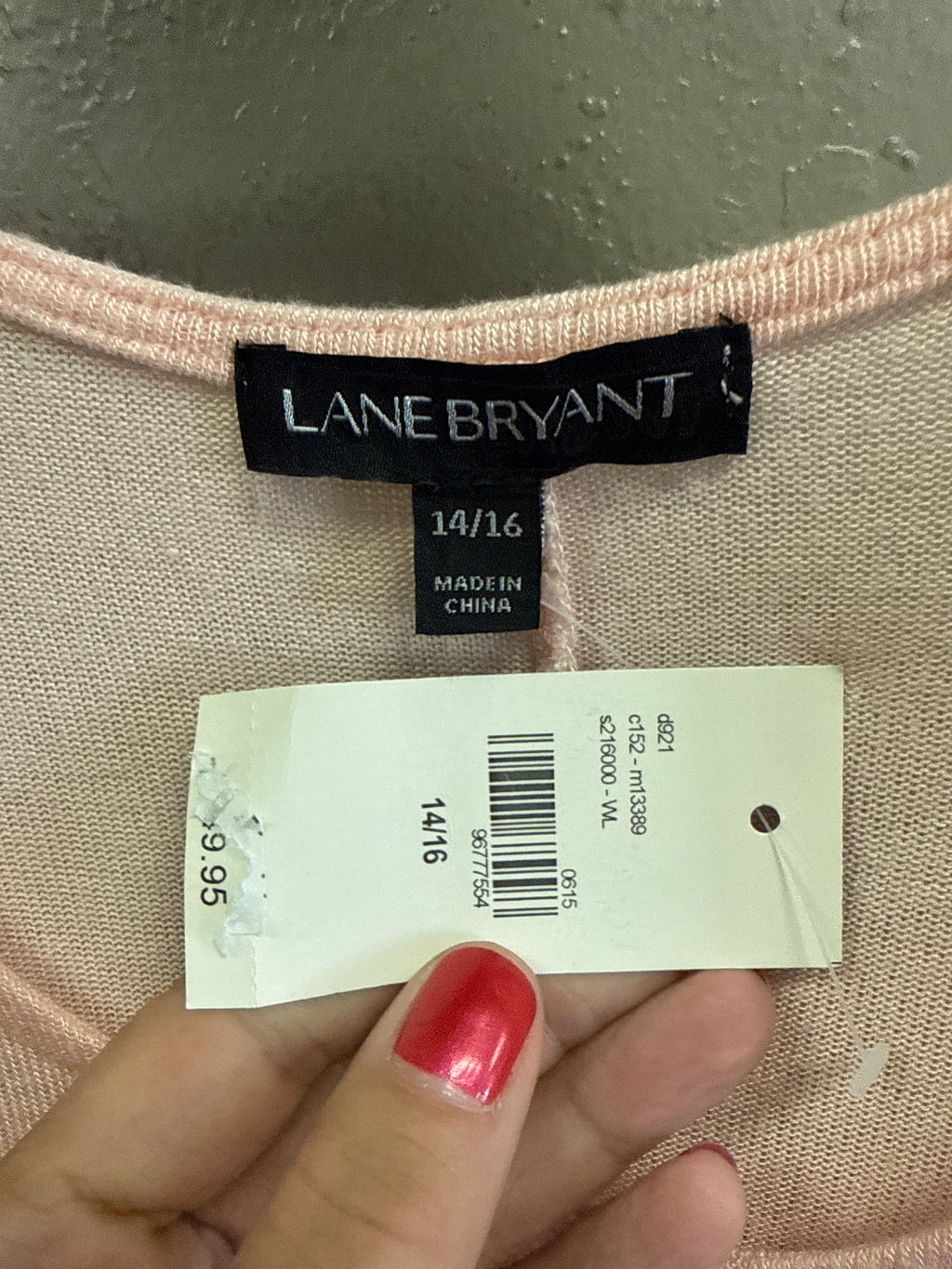 NWT Lane Bryant Ombre Knit Poncho (org$50)