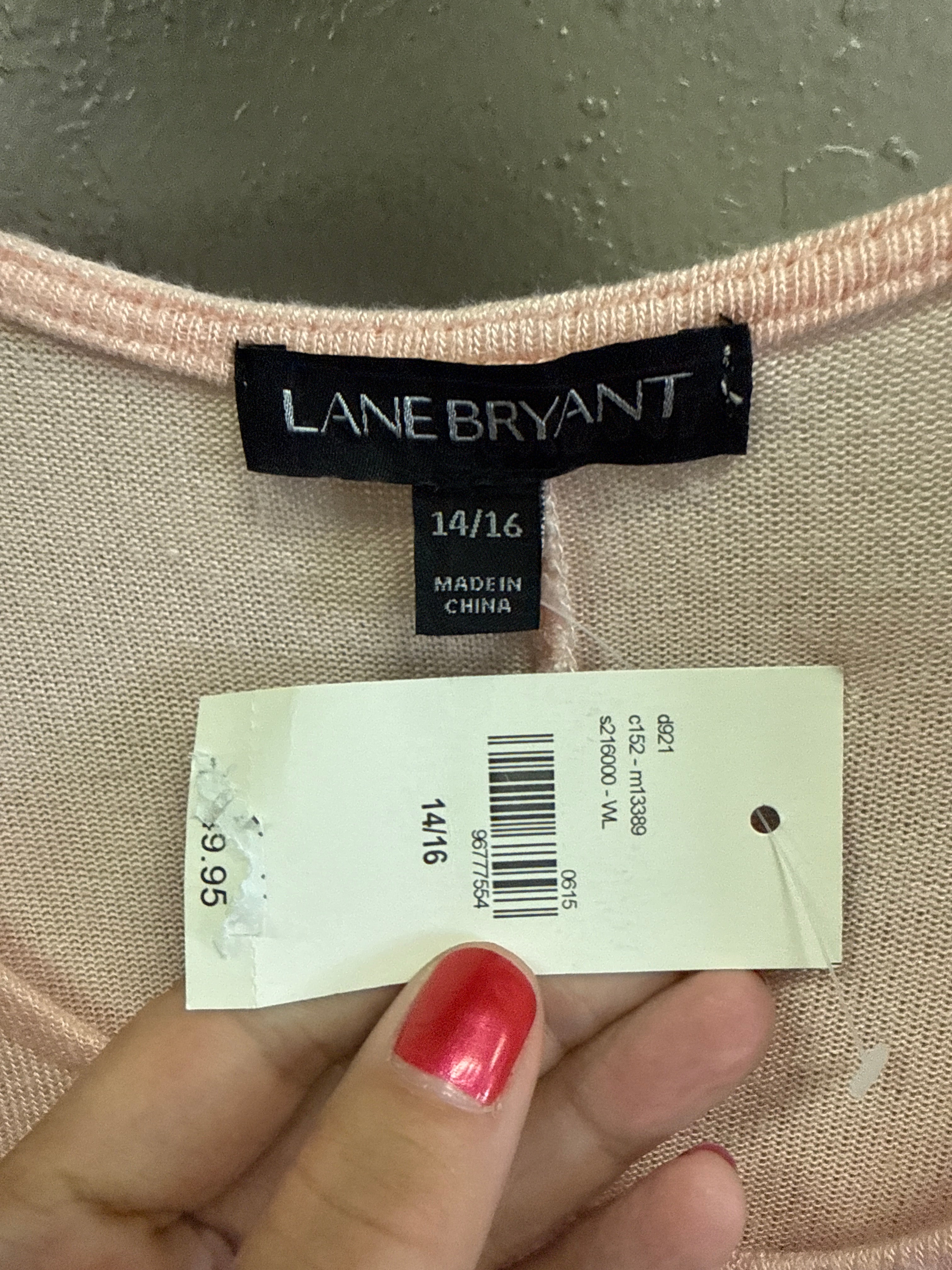 NWT Lane Bryant Ombre Knit Poncho (org$50)