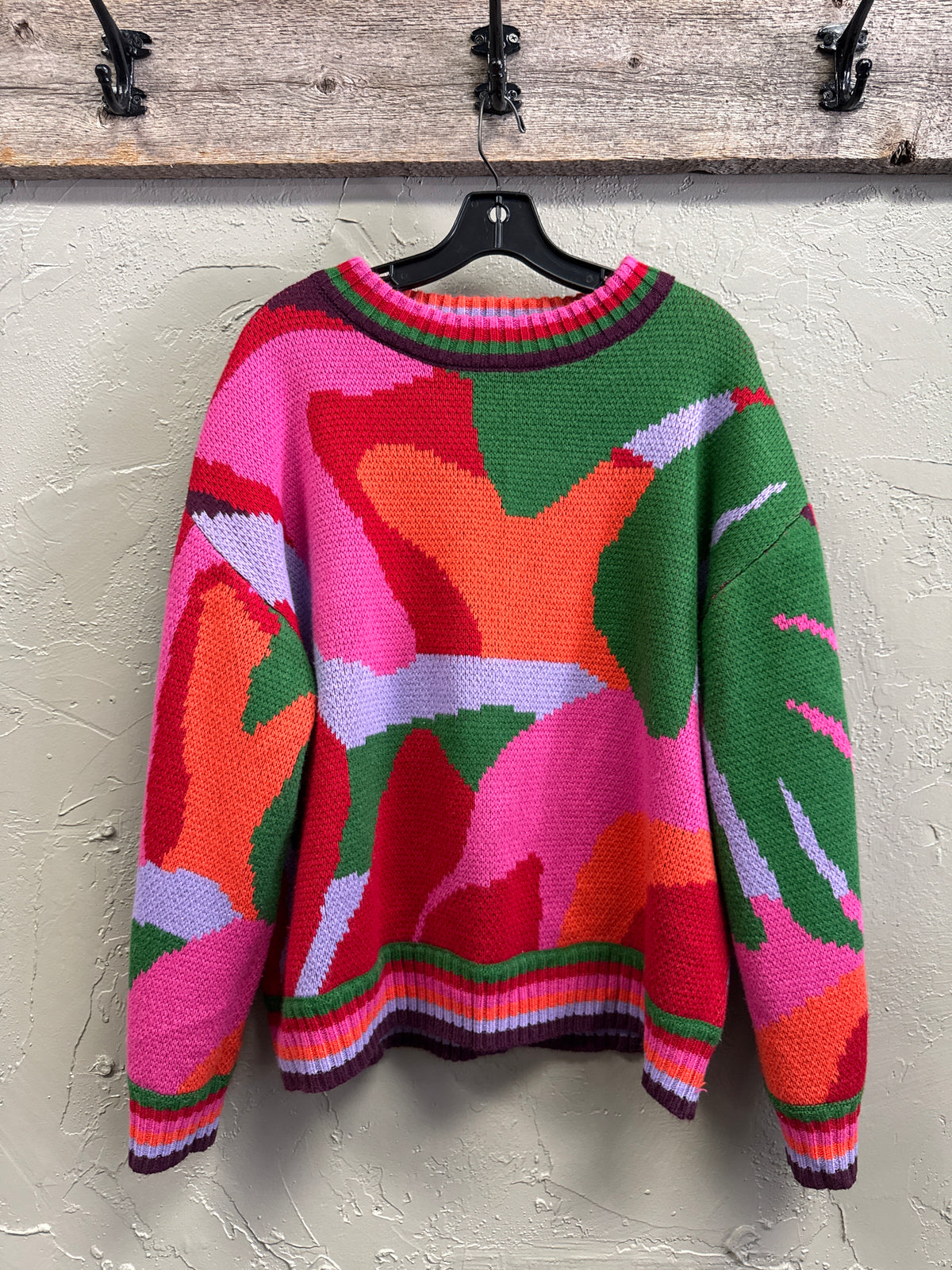 See And Be Seen Colorblock Sweater