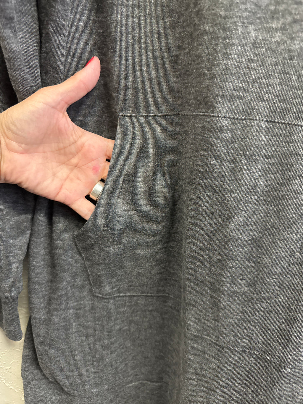 NWT White Mark Hooded Pullover Dress (org$64)