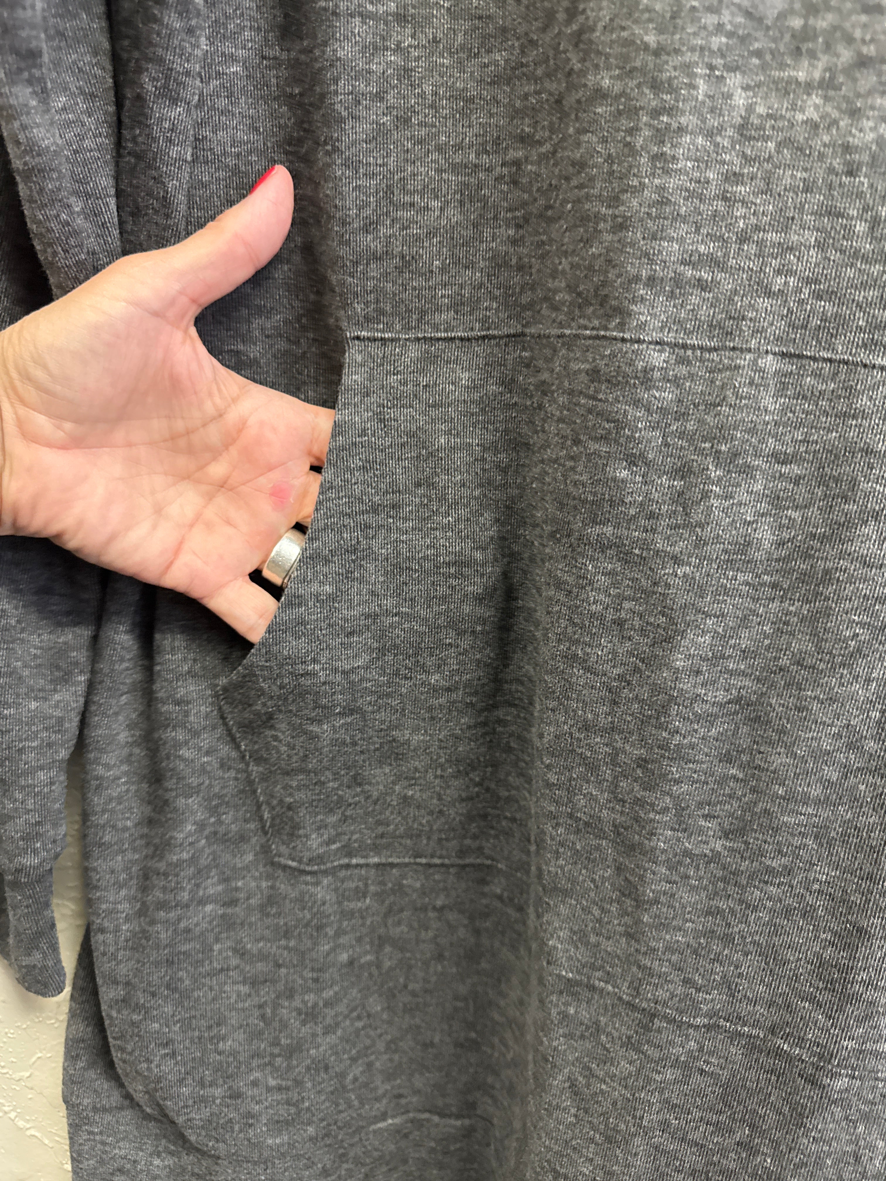NWT White Mark Hooded Pullover Dress (org$64)