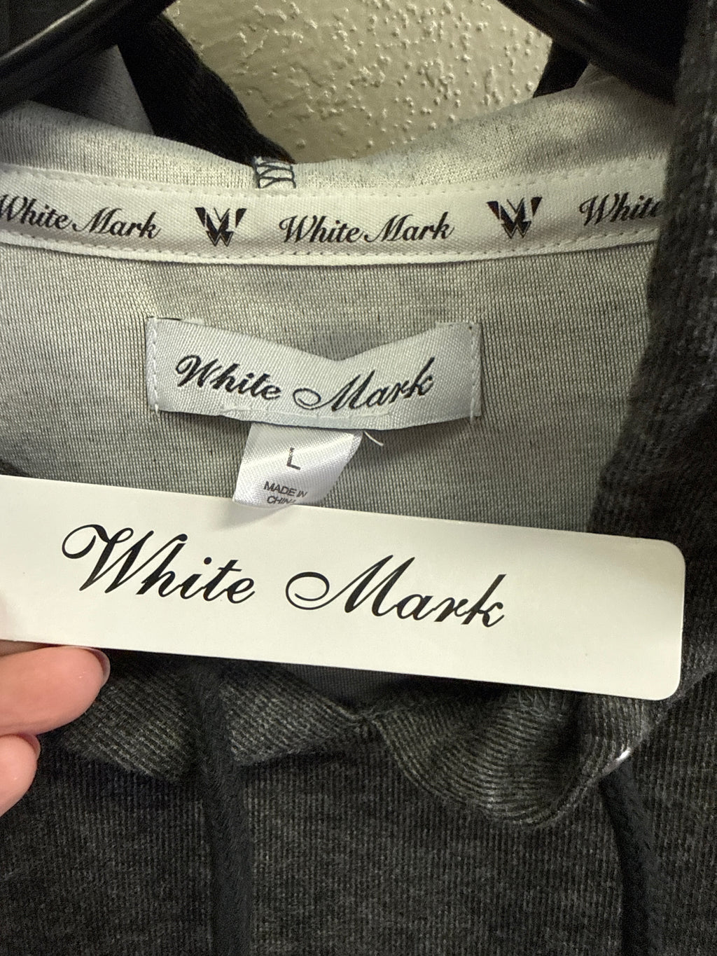 NWT White Mark Hooded Pullover Dress (org$64)