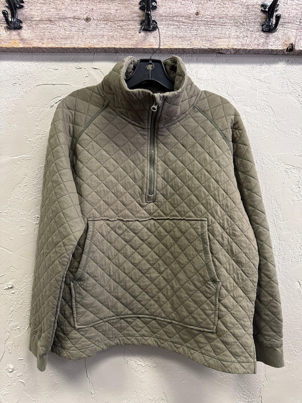 Mona b Quilted Jersey Pullover