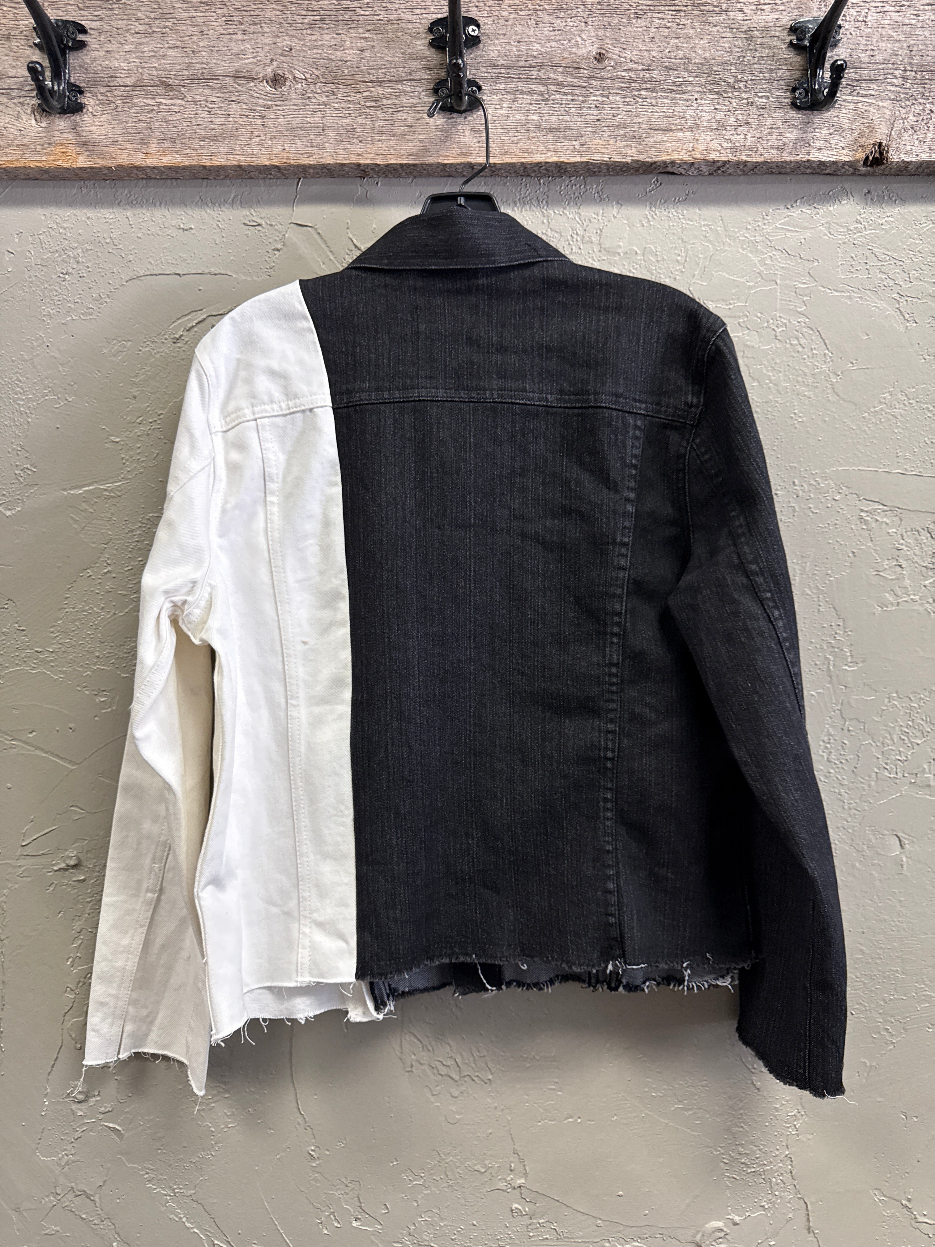 NWOT mod/x Colorblock Denim Jacket (org$85)
