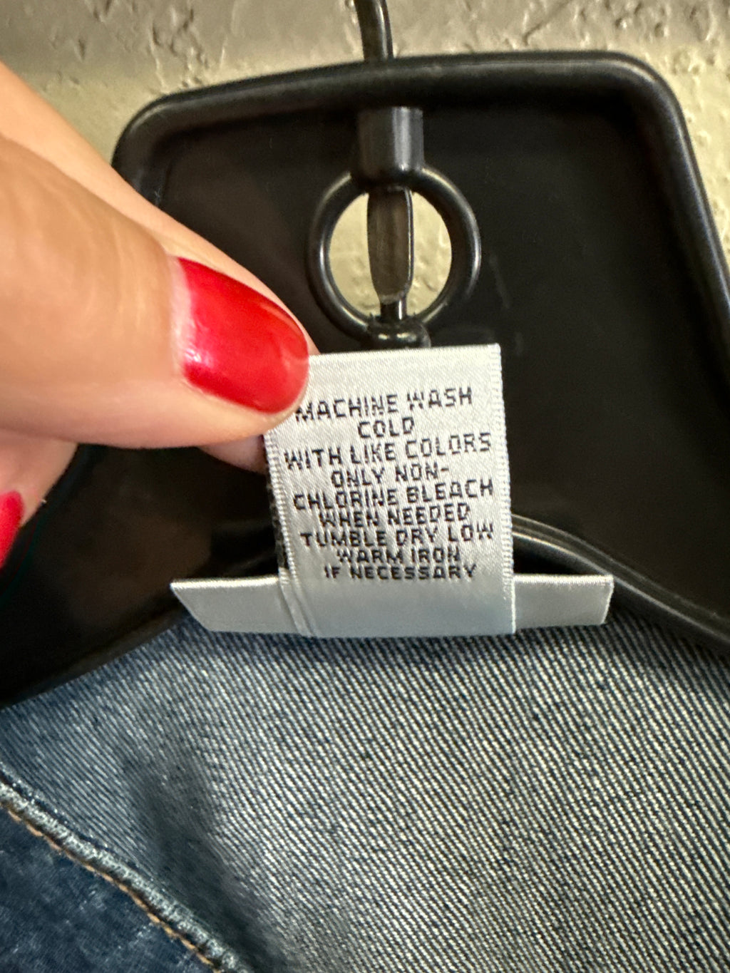 NWOT oSo Peplum Denim Jacket (org$72)