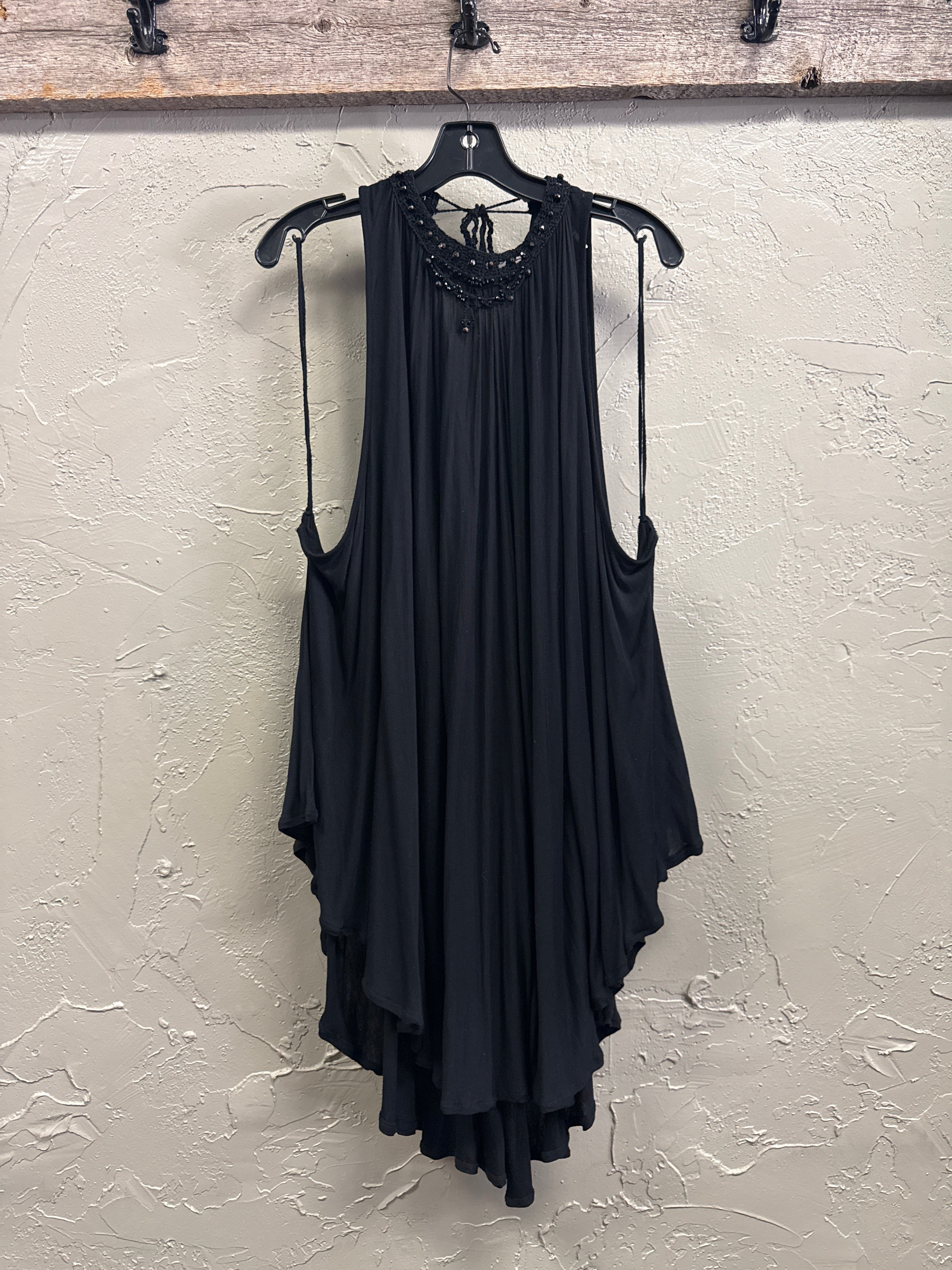 Free People Beaded Halter Tunic (org$88)