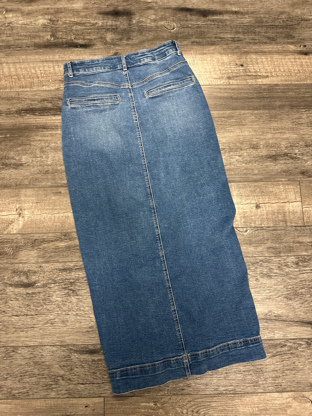 Bagatelle Denim Midi Skirt (org$98)