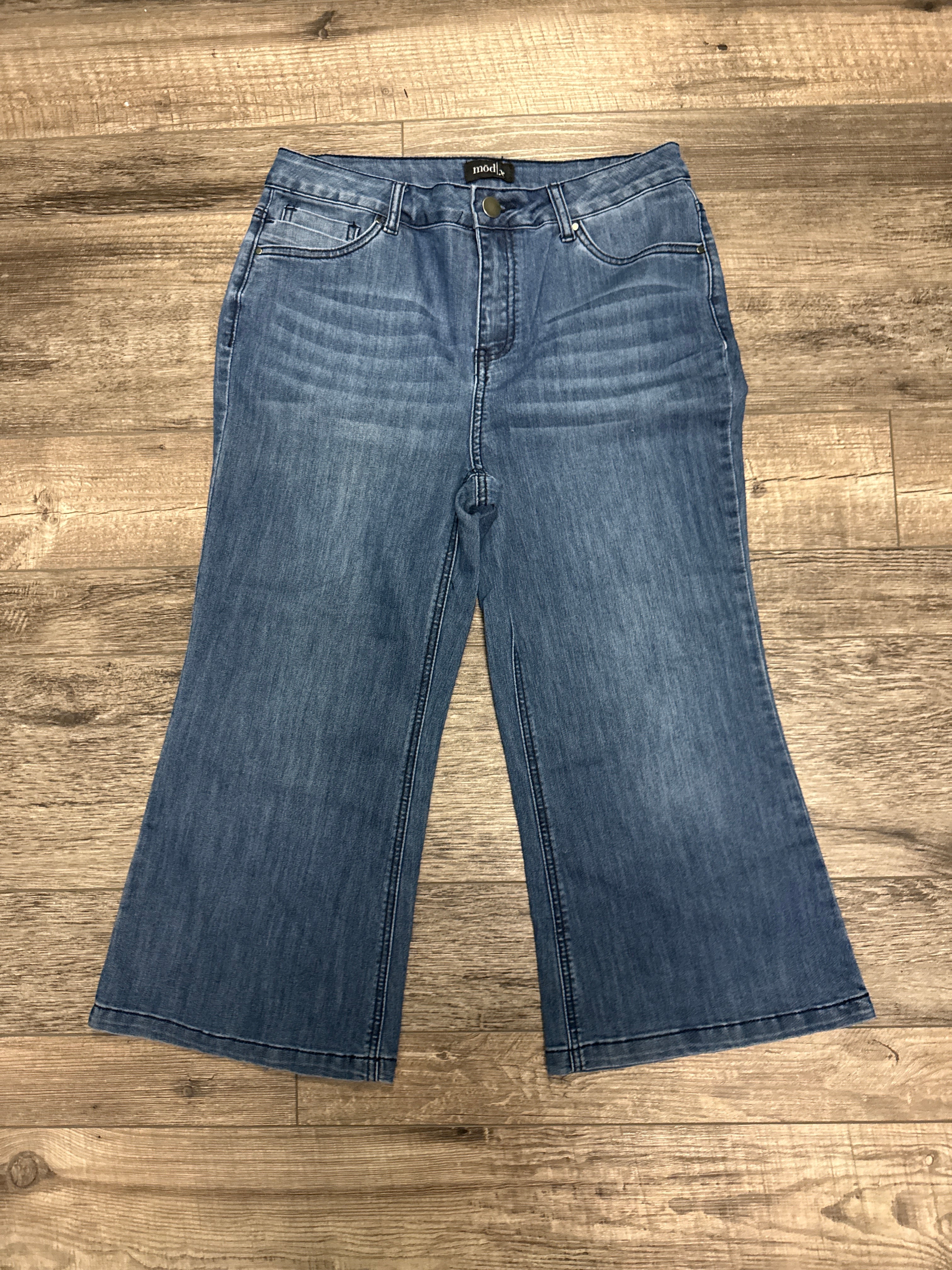 mod/x High-Rise Crop Jean (org$65)