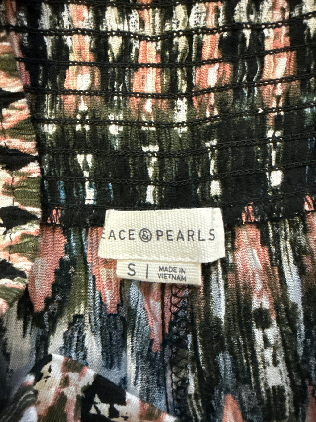 NWOT Peace & Pearls Wide-Leg Pant (org$55)