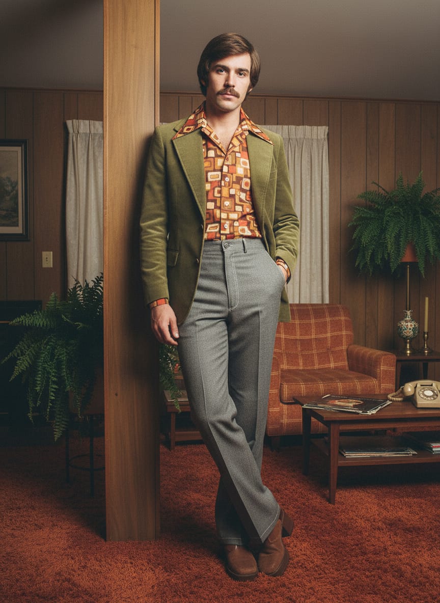 Vtg 70s Haband Trousers