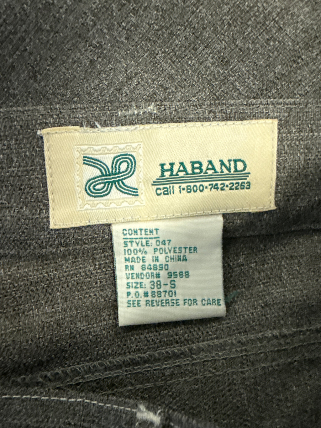 Vtg 70s Haband Trousers