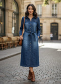 GILI Denim Duster Shirt Dress (org$89)