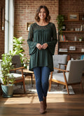 NWOT Kate & Mallory Crochet Lace Top