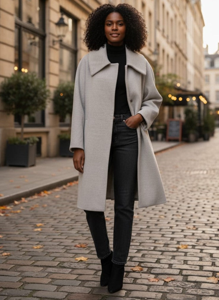 Hilary Radley Wool Blend Coat (org$400)