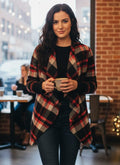 NWT U.Style Open-Front Drape Jacket