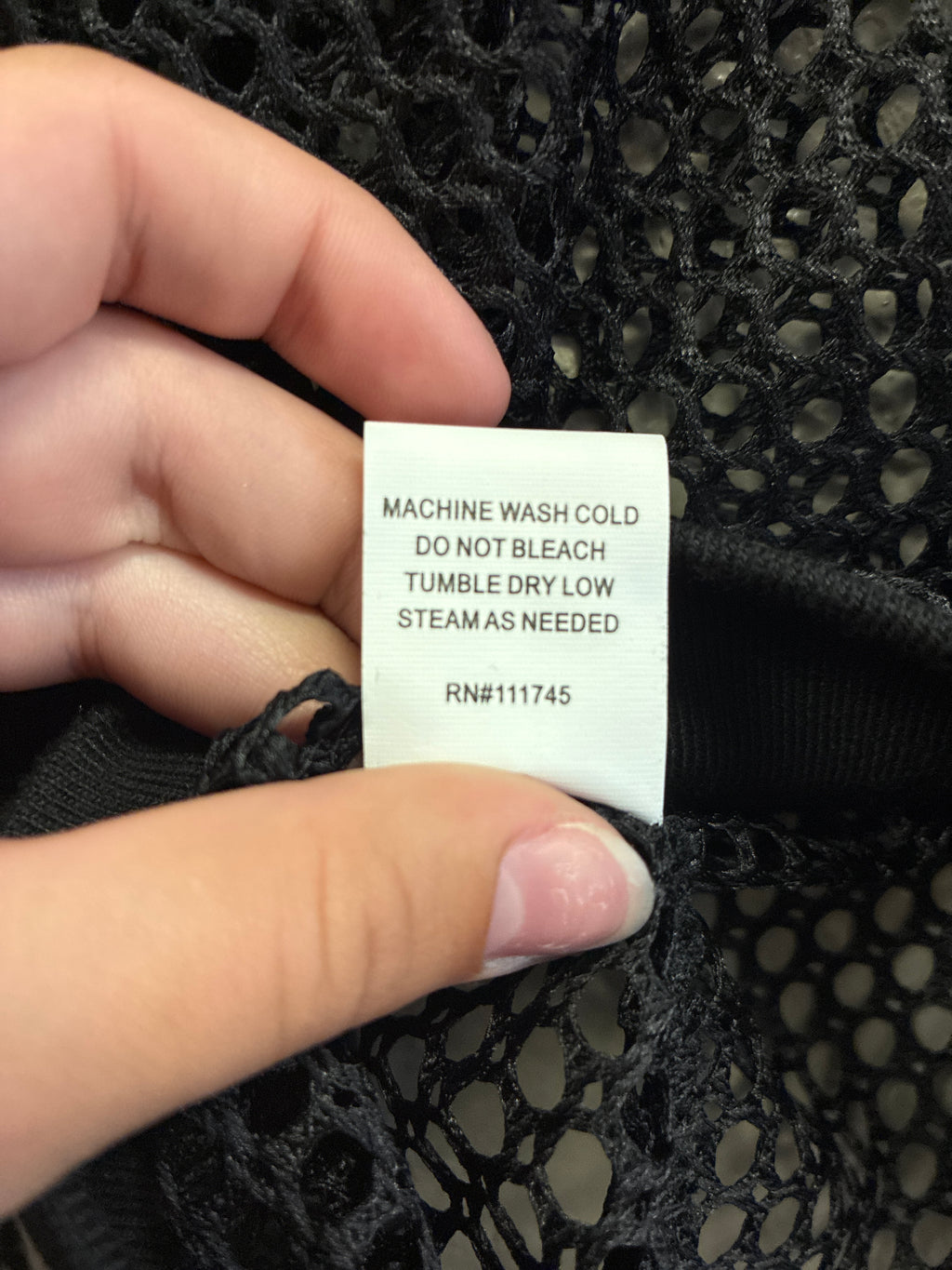 NWOT mod/x Sporty Mesh Crewneck (org$48)