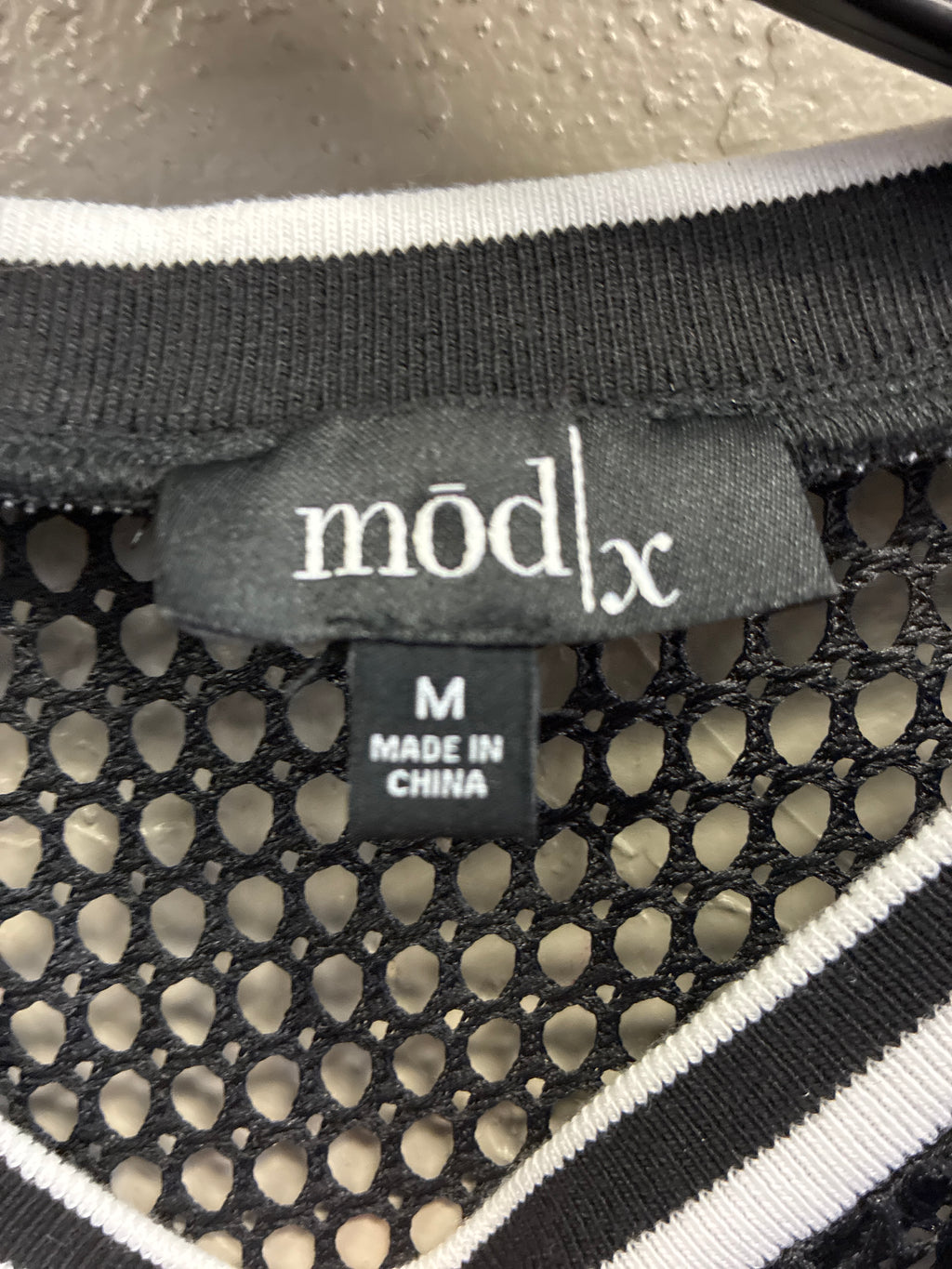 NWOT mod/x Sporty Mesh Crewneck (org$48)
