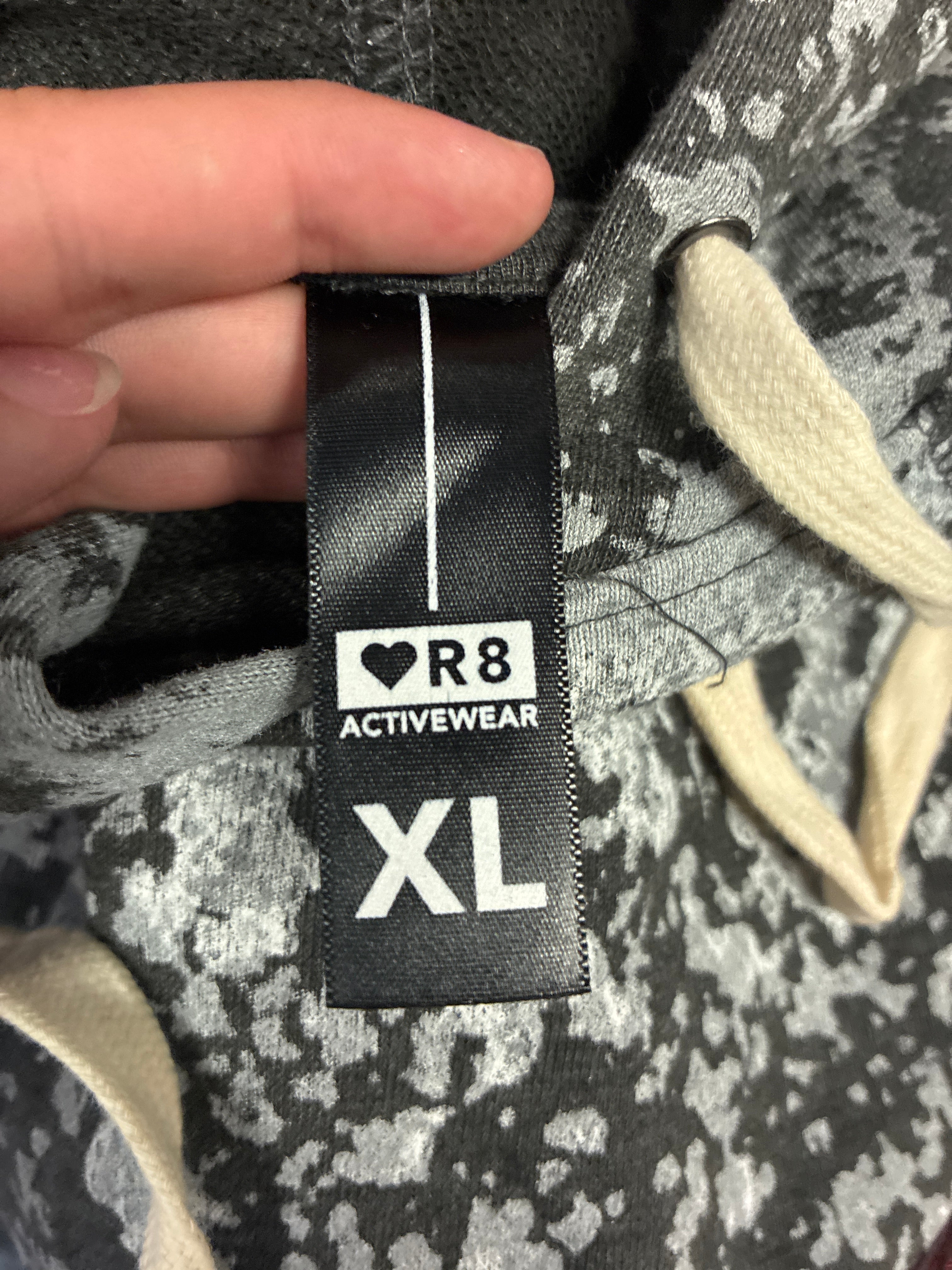 NWOT R8 Sleeveless Hoodie (org$119)