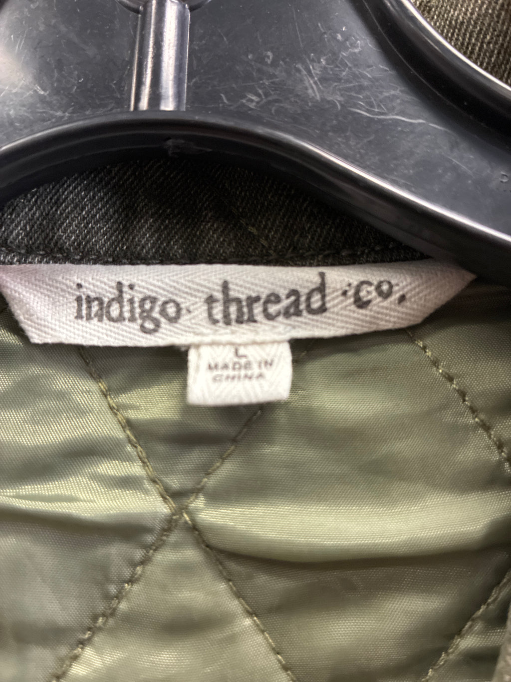 NWOT Indigo Thread Quilted Shacket (org$98)