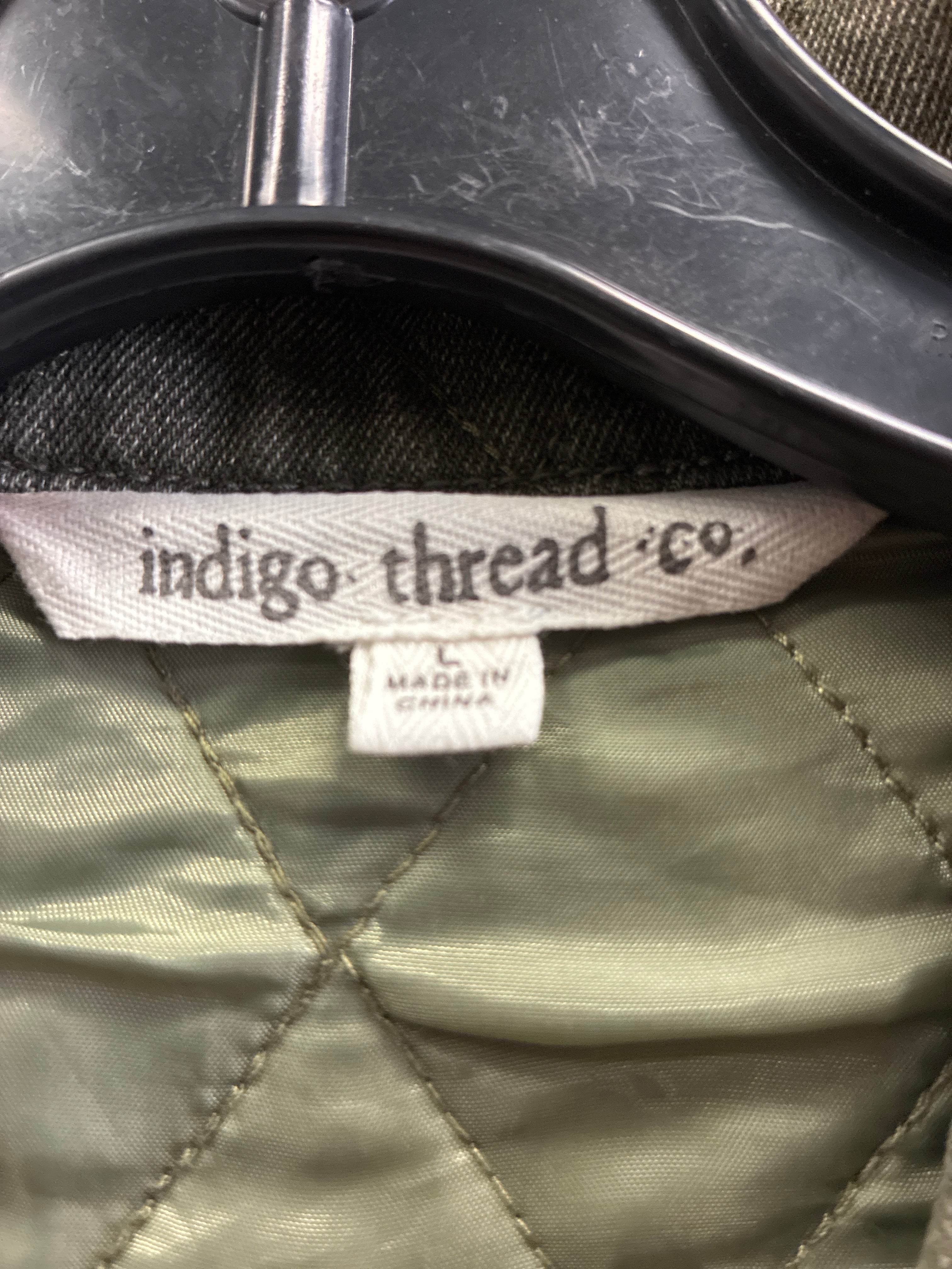 NWOT Indigo Thread Quilted Shacket (org$98)