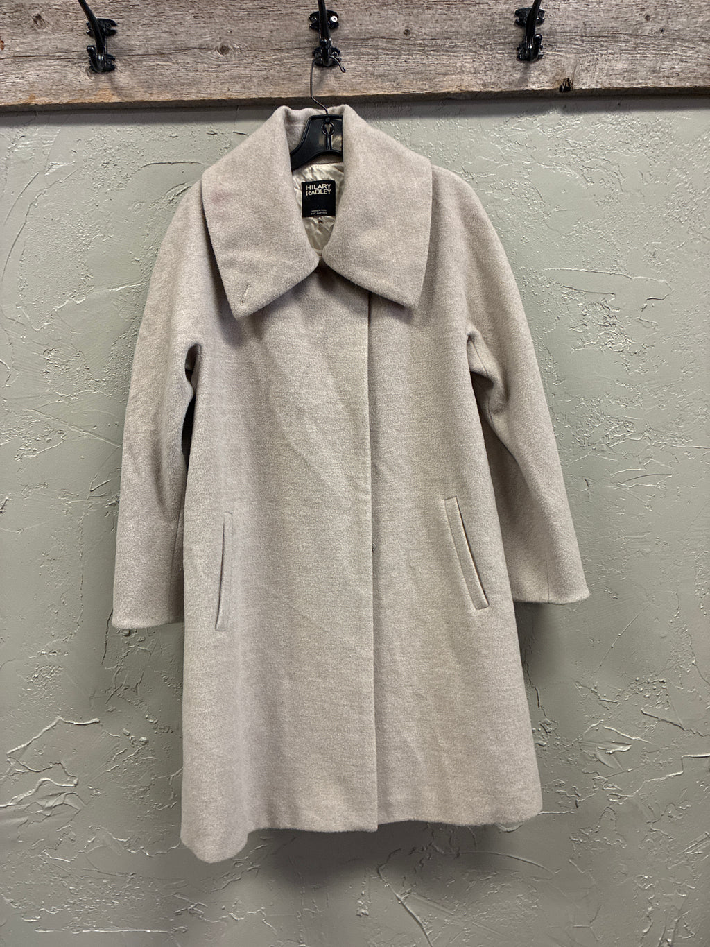 Hilary Radley Wool Blend Coat (org$400)