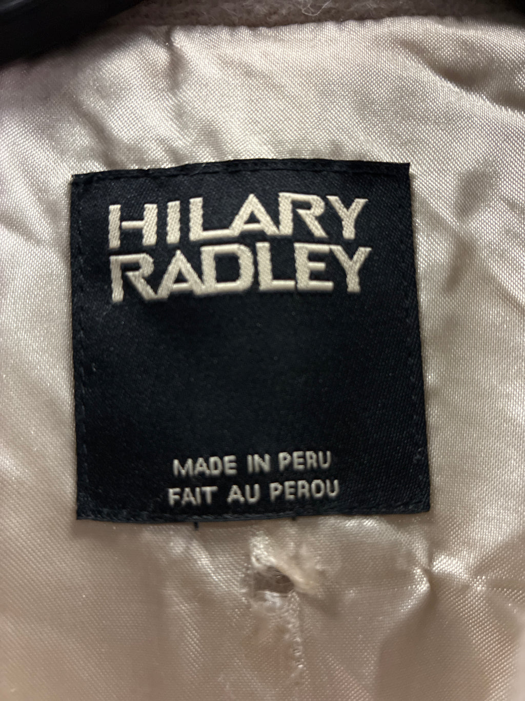 Hilary Radley Wool Blend Coat (org$400)