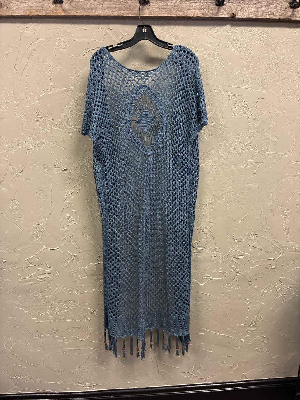 NWOT Indigo Thread Crochet Vest (org$54)