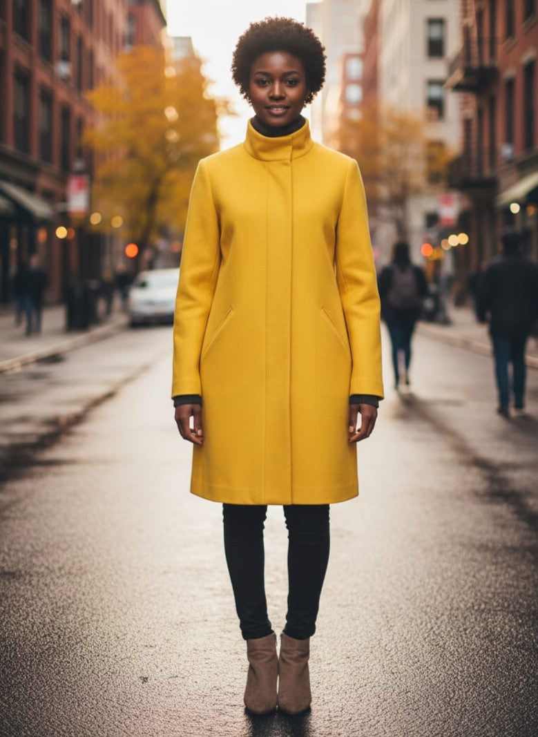 NWT NY&Co Wool Blend Coat (org$150)