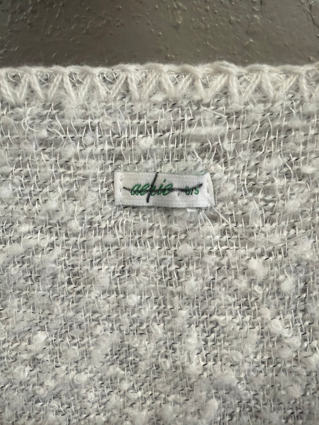 NWOT Aerie Striped Blanket Cape (org$50)