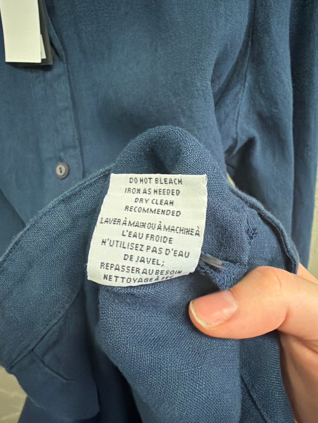 NWT FCL Buttoned Linen Shirt (org$89)
