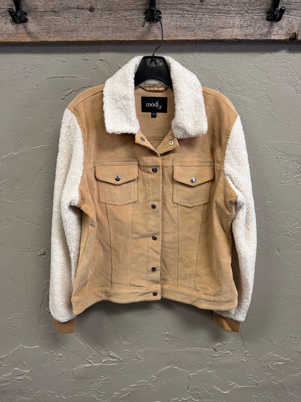 NWOT mod/x Mixed Media Trucker Jacket (org$110)