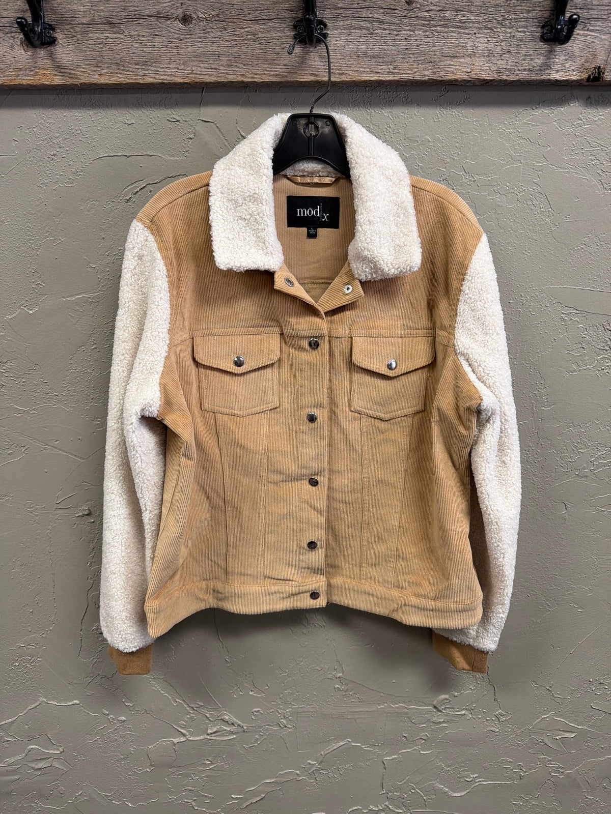 NWOT mod/x Mixed Media Trucker Jacket (org$110)