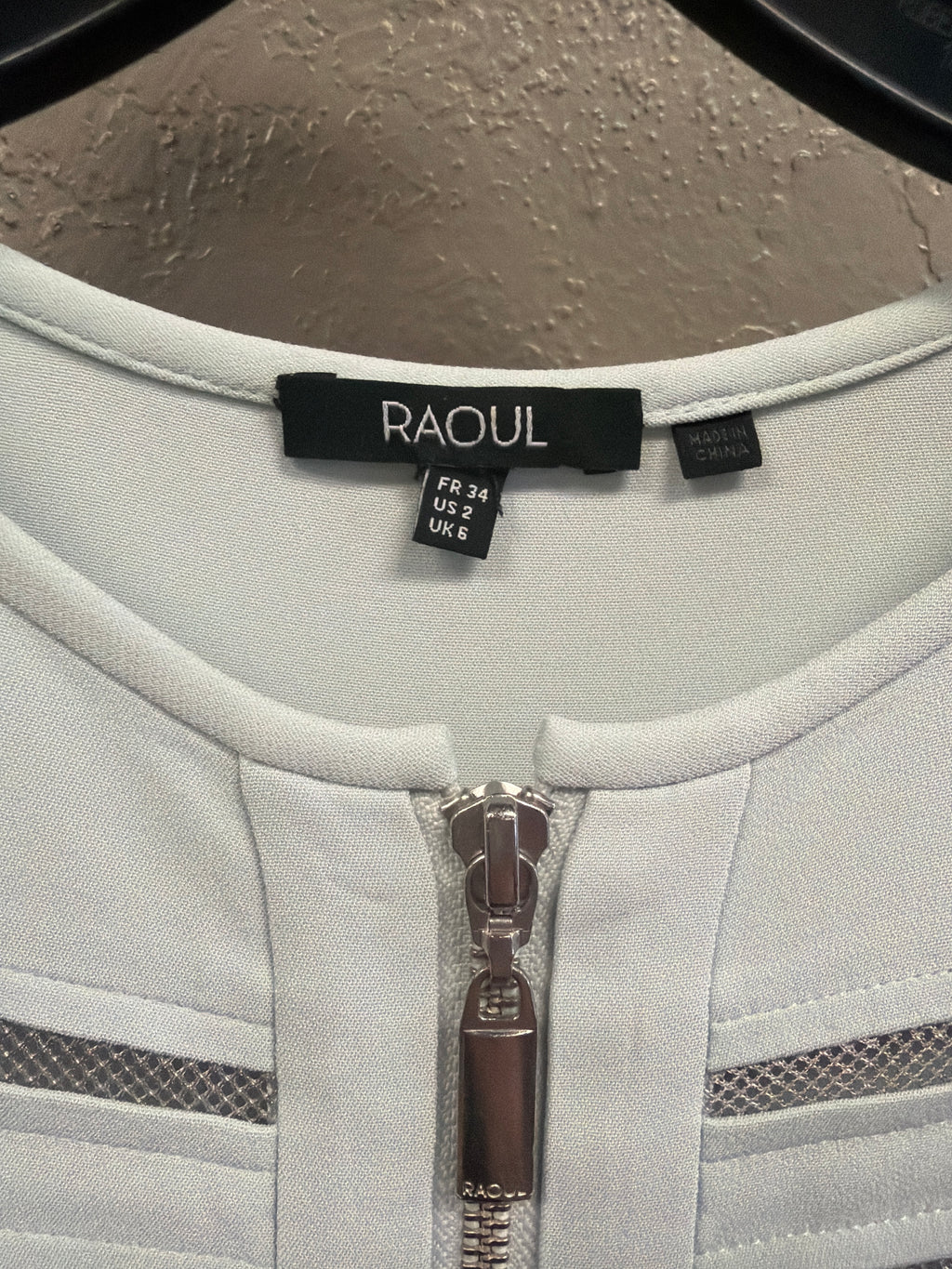 Raoul Zip Front Sheath Dress (org$405)