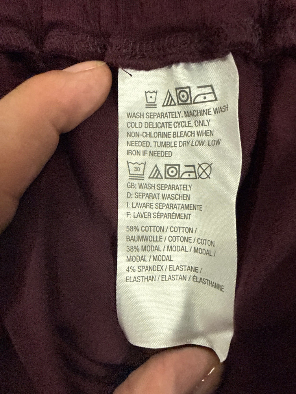 NWOT Any Body Cozy Knit Joggers (org$44)