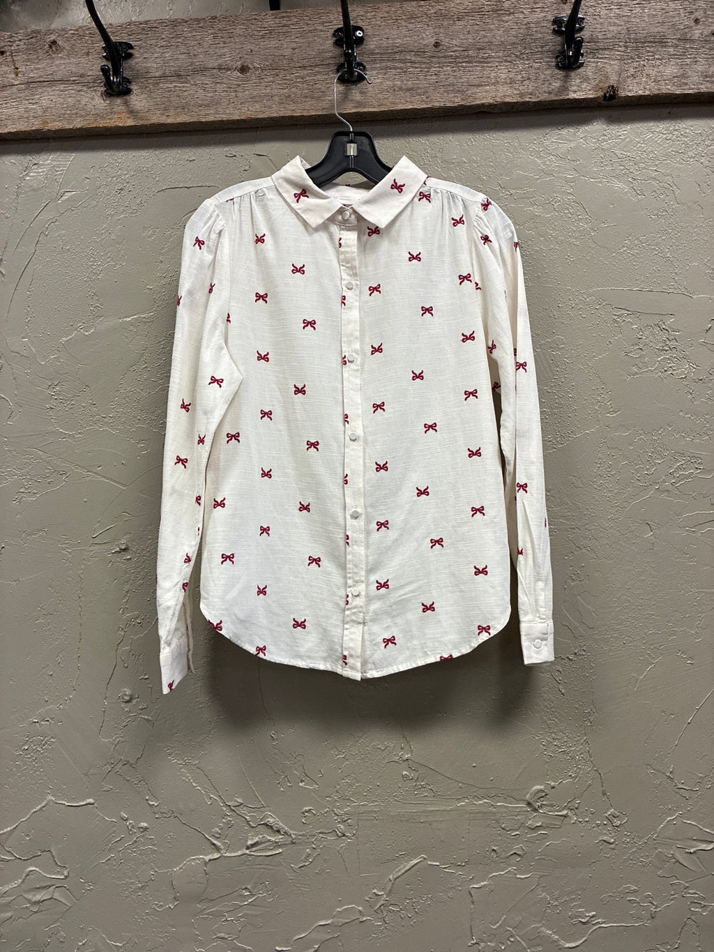NWT LC Puff-Sleeve Blouse (org$40)
