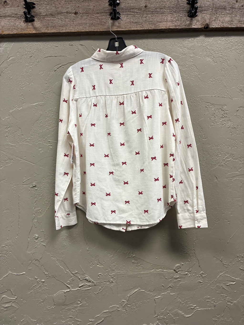 NWT LC Puff-Sleeve Blouse (org$40)