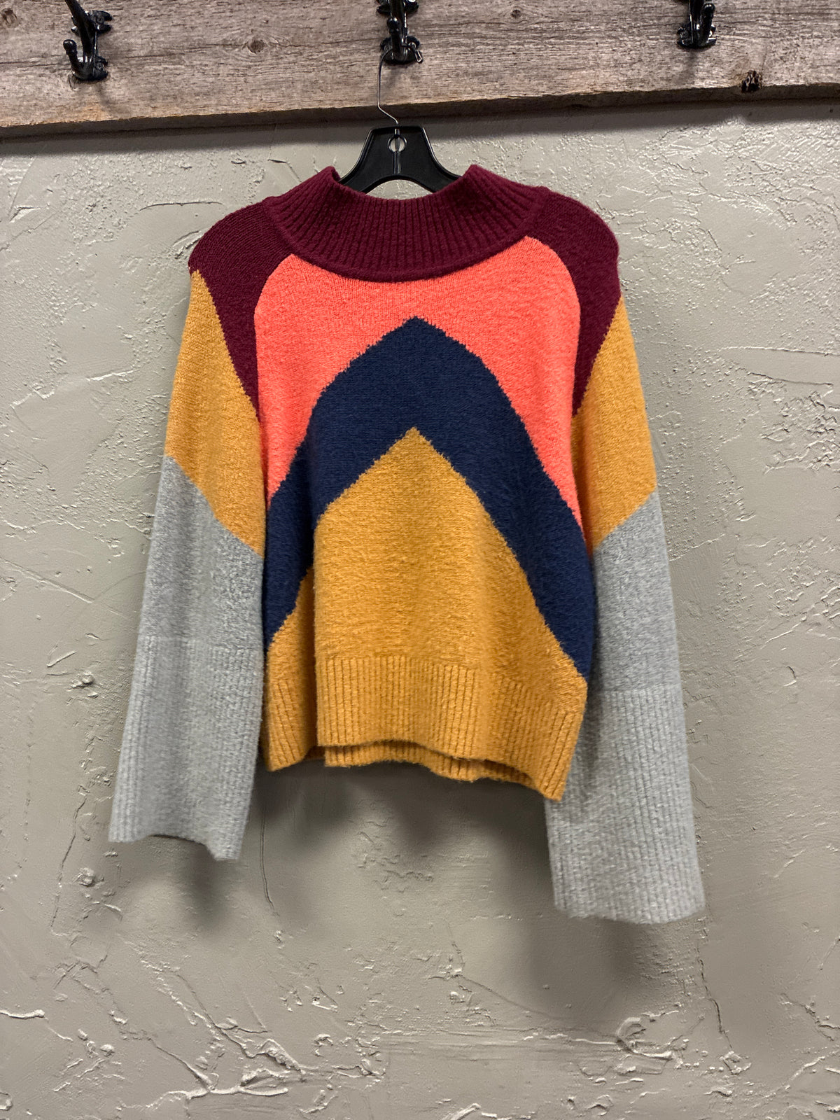 THML Mock Neck Sweater (org$89)
